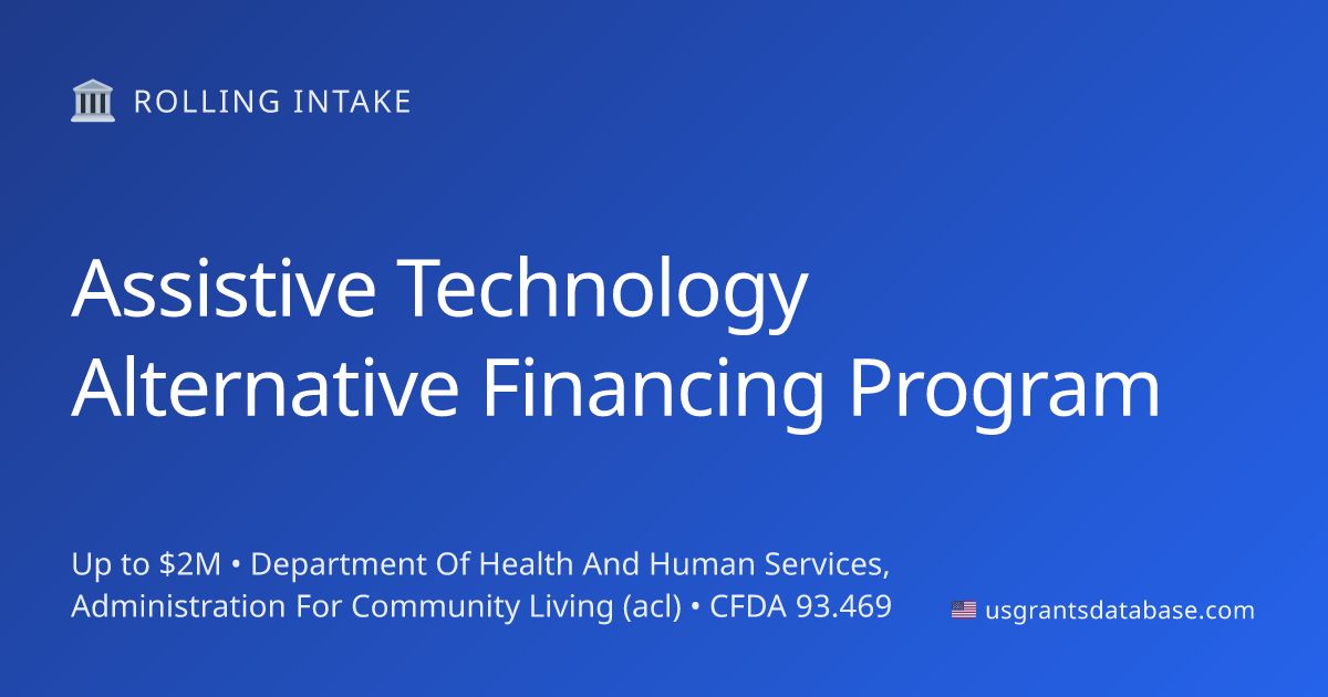 Assistive Technology | Check Eligibility 2026